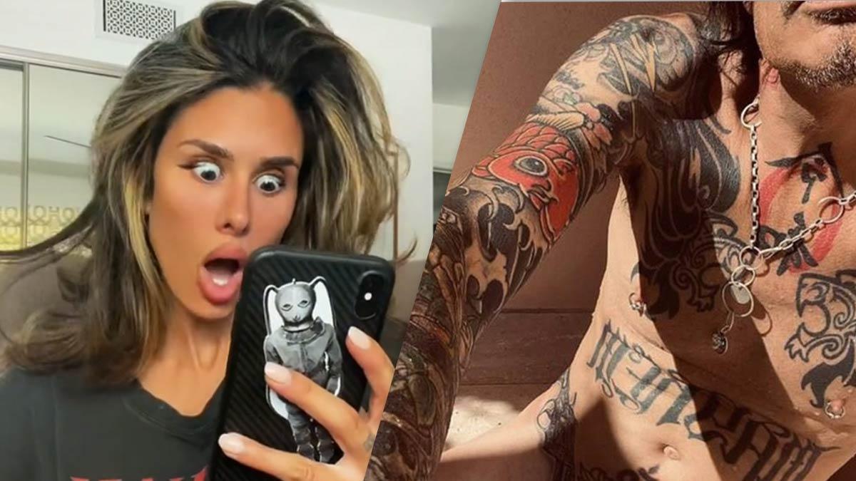 Así fue la reacción Brittany Furlan, la esposa de Tommy Lee, a su foto sin ropa (VIDEO)