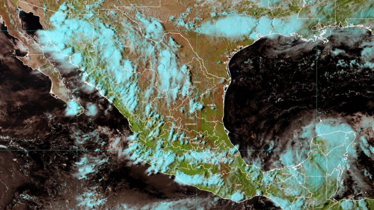 Conagua vigila zona de baja presión en el Golfo de México con potencial ciclónico