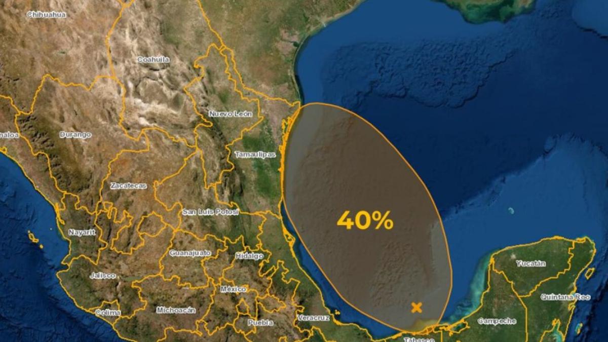 Zona de baja presión en el Golfo de México provoca más precipitaciones