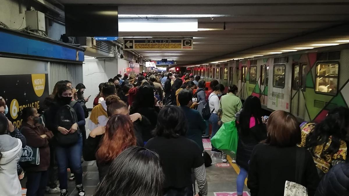 Metro reporta muerte de una persona que presuntamente se arrojó a las vías de la L2