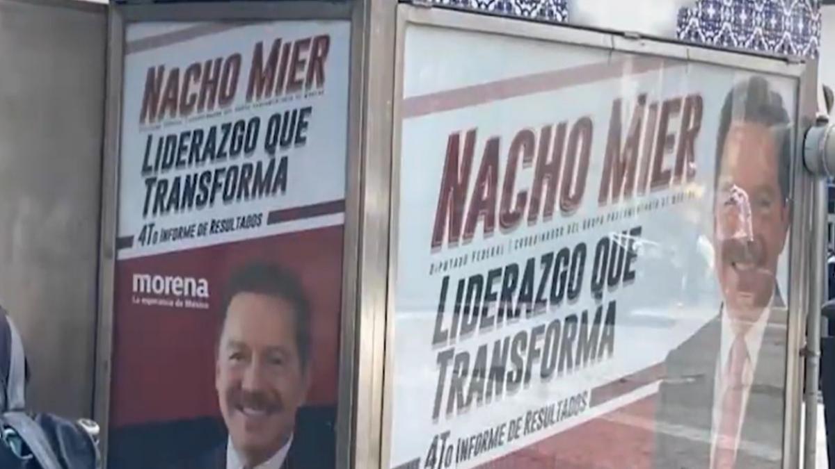 ”No tengan miedo, no es campaña electoral”, dice Mier a alcalde de Puebla que ordenó retirar publicidad suya