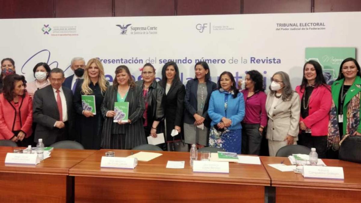 Presentan el segundo número de la revista “Mujeres en la Justicia”