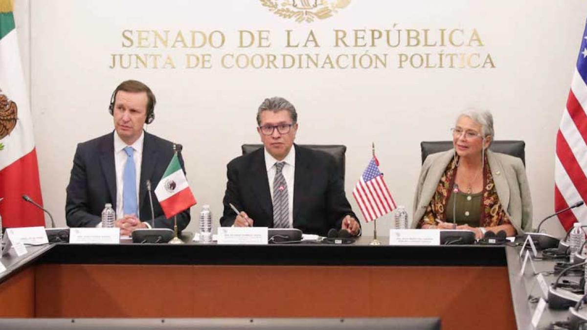 Monreal reprocha a parlamentarios de EU alertas de viajes para estados mexicanos