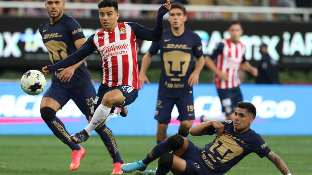 Pumas en crisis enfrenta a Chivas, al que no le gana desde el 2019