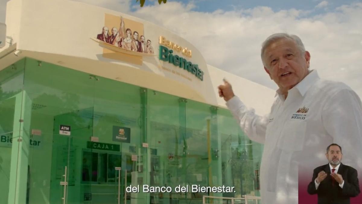 AMLO: Se cuida el dinero de la gente en los Bancos del Bienestar