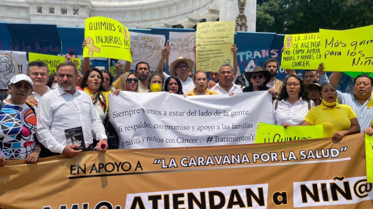 Diputados del PRD demandan presupuesto para medicamentos de pacientes con cáncer