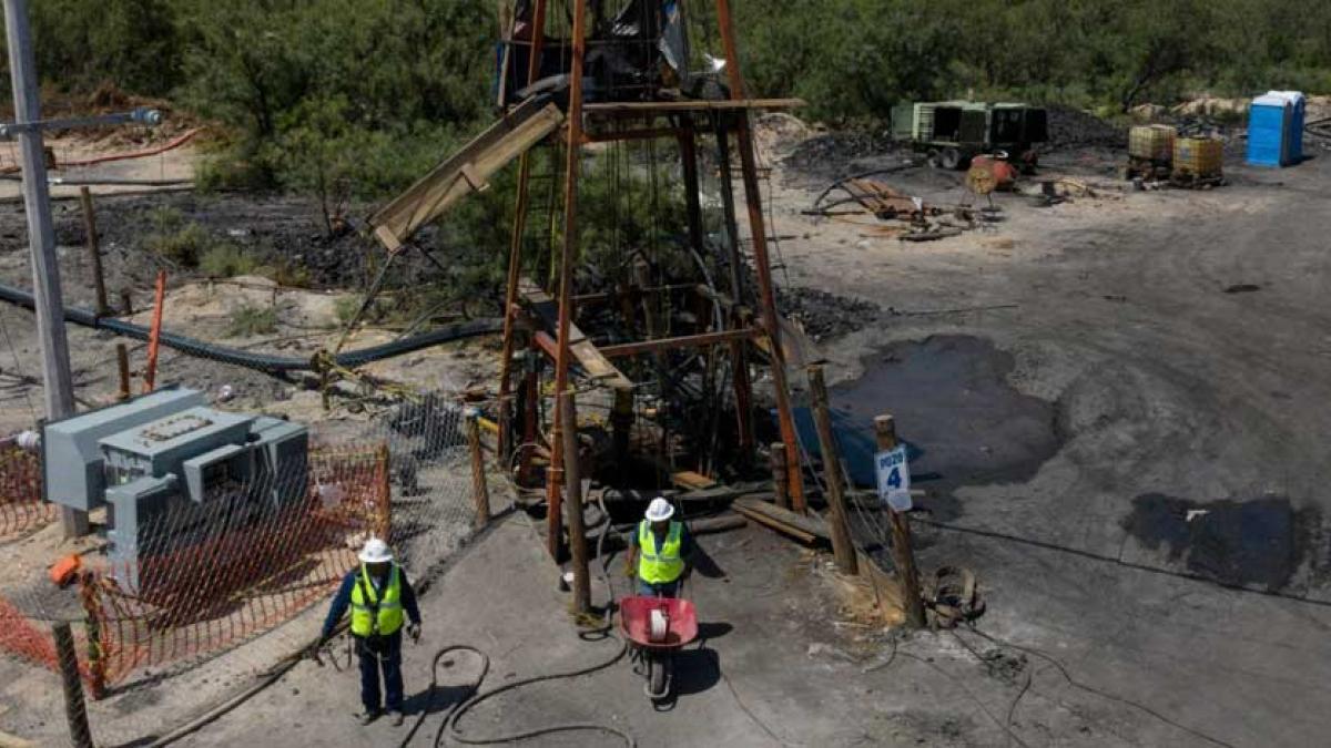 A casi un año, avanzan trabajos para rescatar a mineros atrapados en El Pinabete