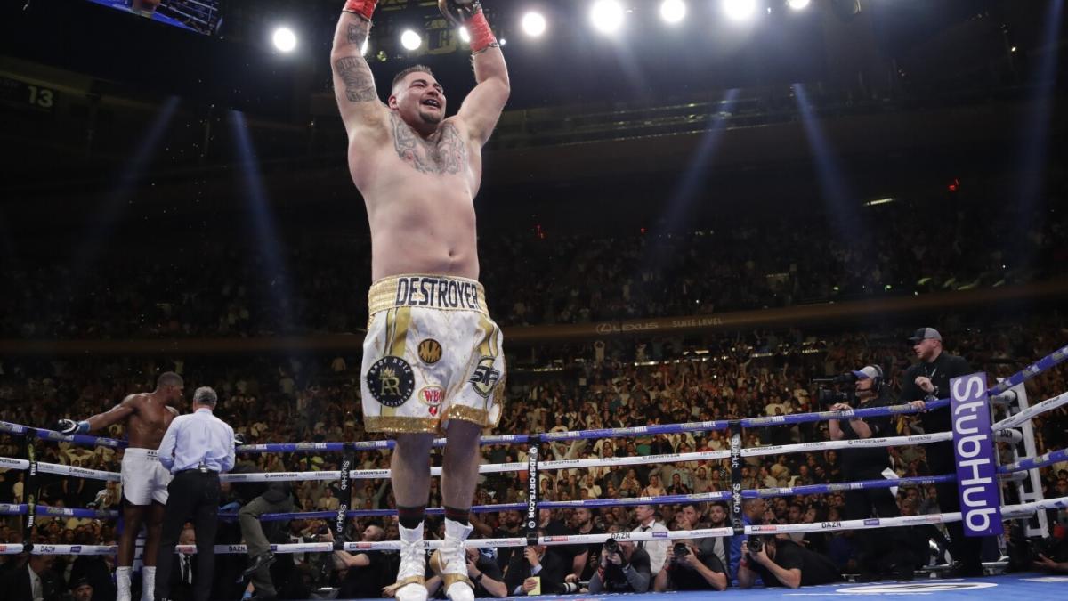 Andy Ruiz regresa al ring después de 15 meses de ausencia