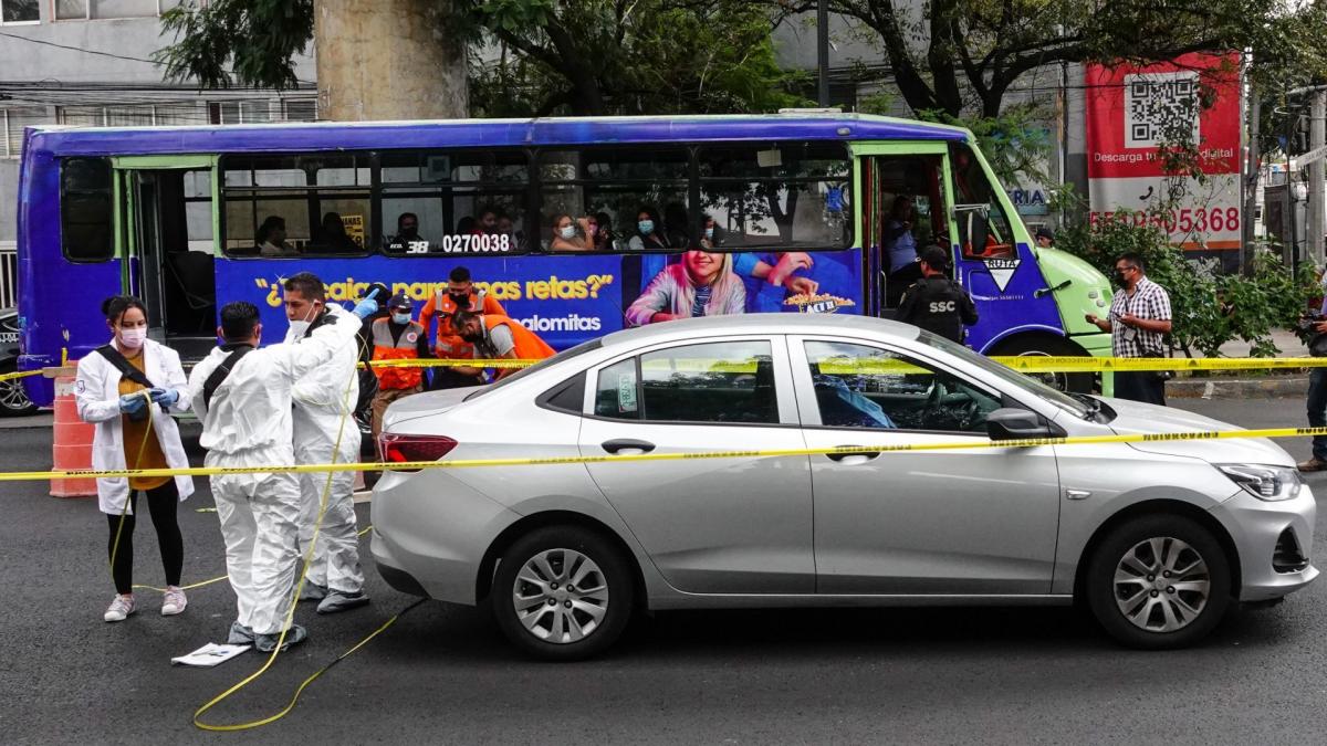 Asesinan a conductor en Eje 5 sur, en la Ampliación Nápoles