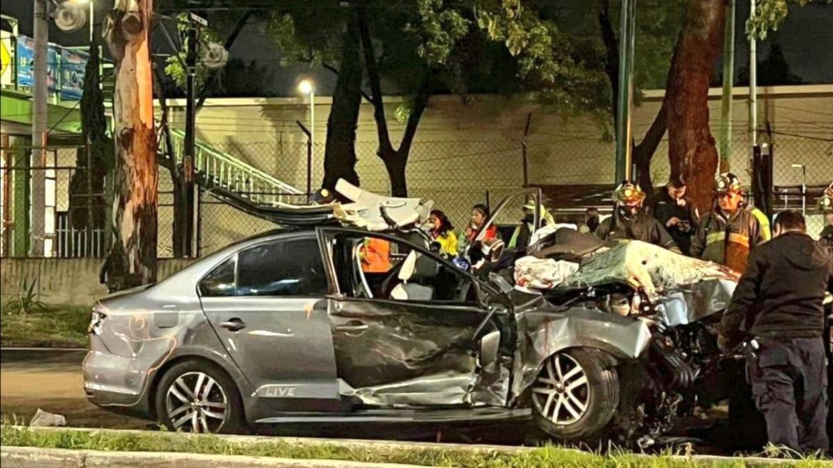 Accidente en Calzada de Tlalpan deja cuatro personas sin vida