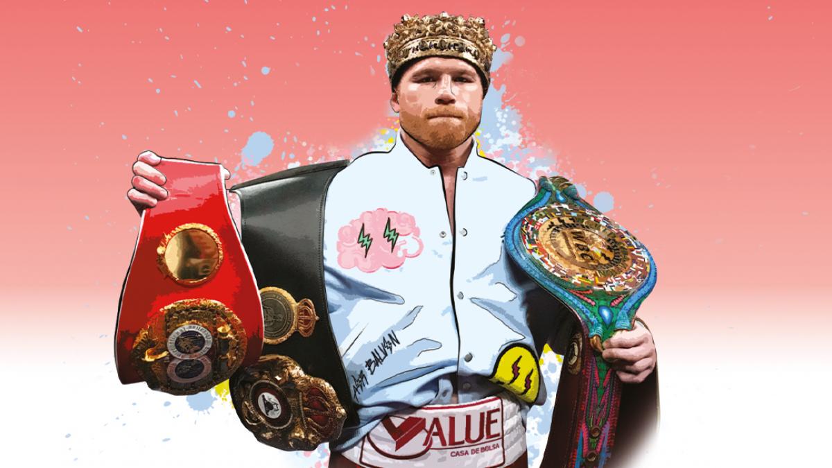 En una noche, Canelo ganó más que Messi en una temporada