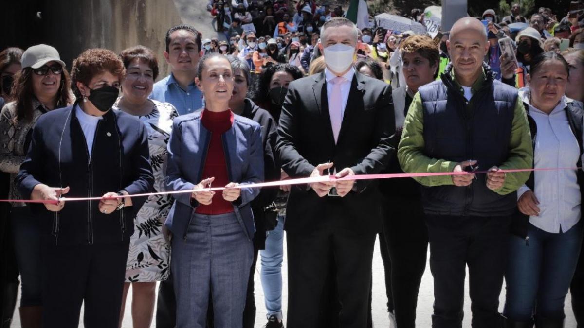 Adrián Rubalcava inaugura paso a desnivel en Cuajimalpa; beneficia a 120 mil habitantes