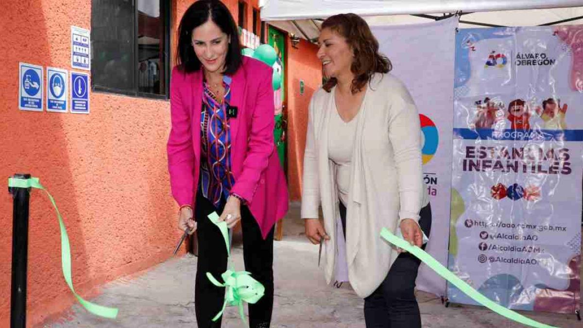 Lía Limón inaugura 2 estancias infantiles más para sumar 18 en Álvaro Obregón