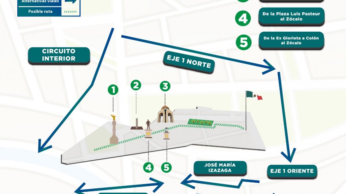 Marcha a favor del aborto legal y seguro en CDMX: ruta y alternativas viales