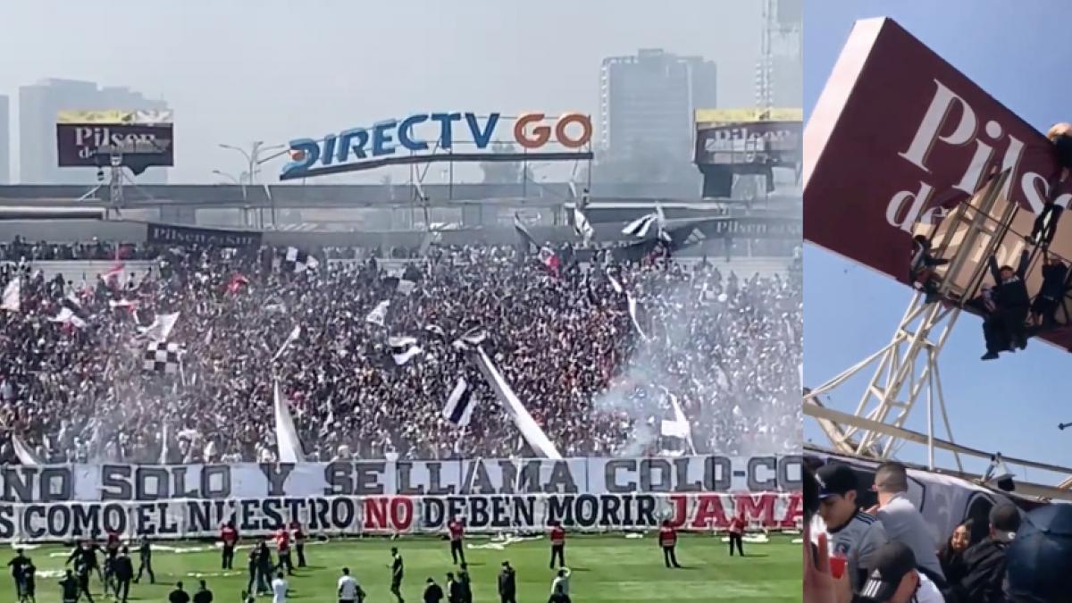 VIDEO: ¡Terror en Chile! Estadio de Colo-Colo colapsa; el techo se viene abajo junto con aficionados