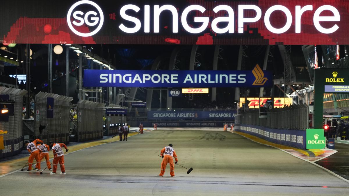 F1 | GP de Singapur: ¿Por qué se retrasó el inicio de la carrera?