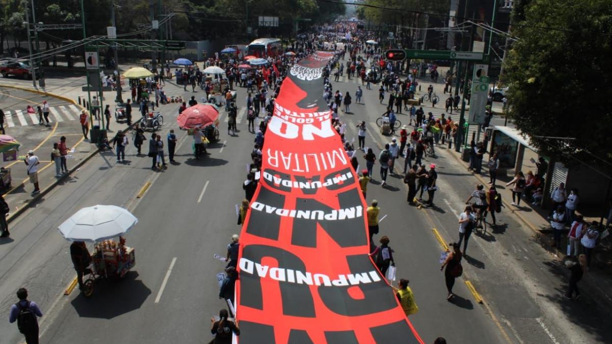 2 de octubre: Concluye movilización a 54 años de la matanza de Tlatelolco