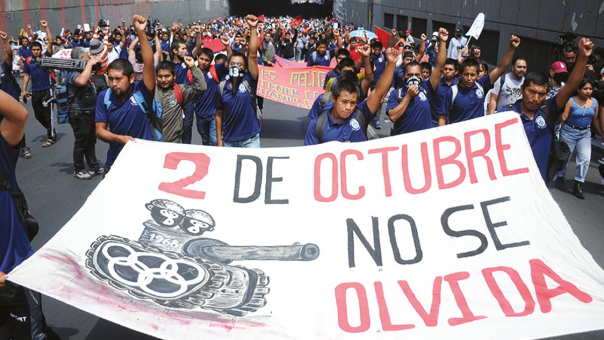 Rechazan plan militar en marcha del 2 de octubre