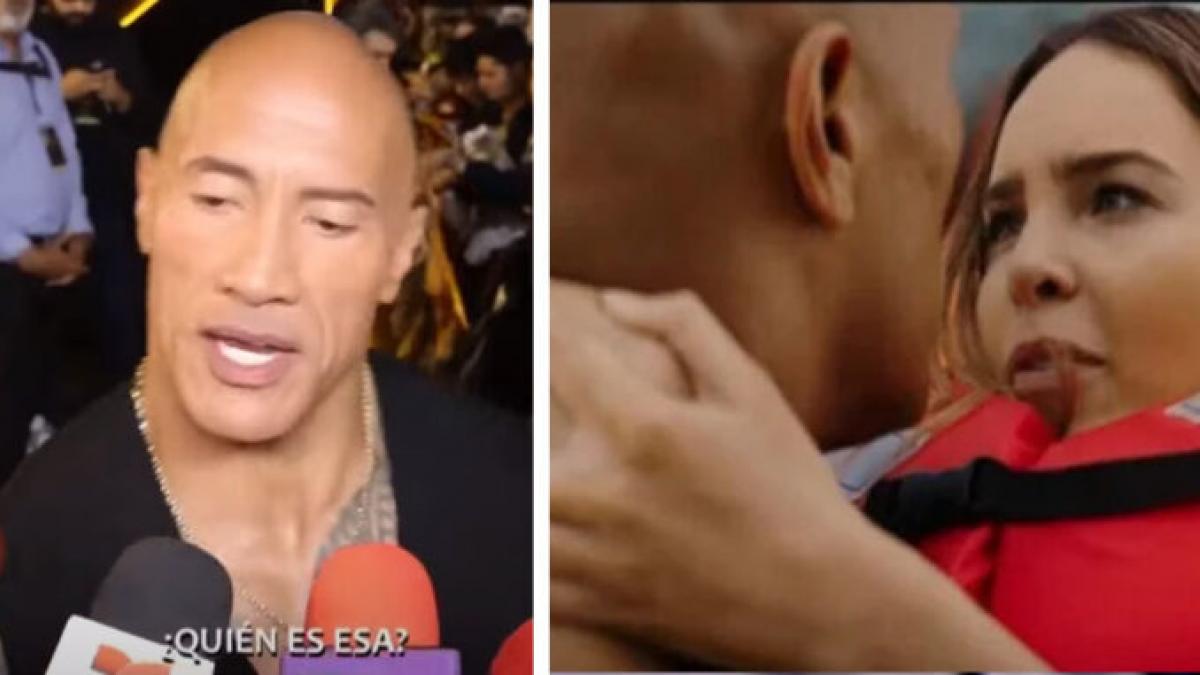 "¿Quién?": Dwayne Johnson no se acuerda de Belinda (VIDEO)