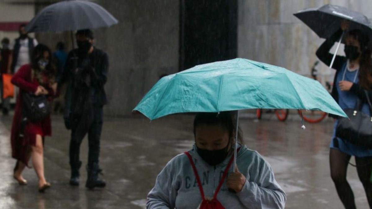 Clima CDMX. Continúan las lluvias y chubascos ocasionales este martes