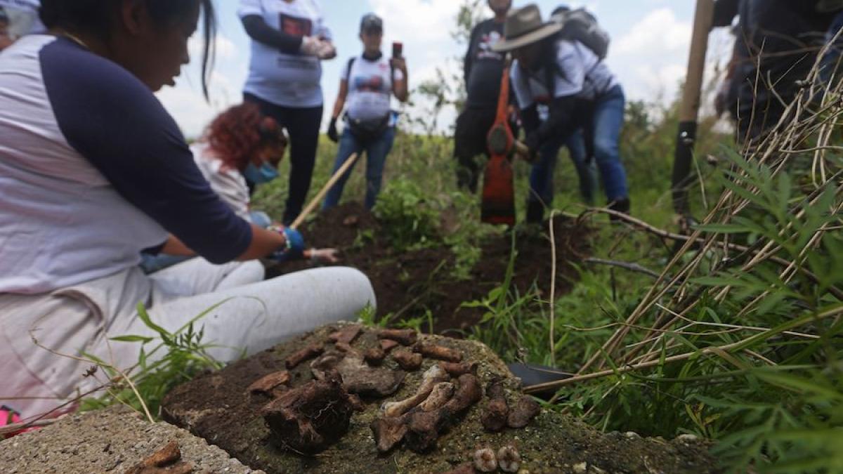 Ubican 12 fosas clandestinas a la semana; en este sexenio, 2,710