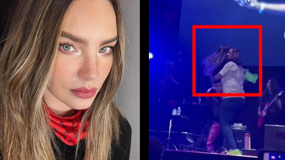 Belinda ayuda a fan y revela el sexo de su bebé en concierto, le pondrá su nombre (VIDEO)