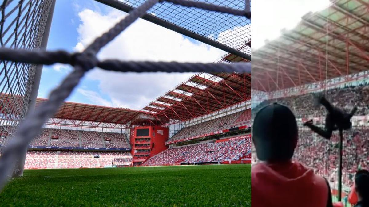 VIDEO: ¡Escalofriante! Fan de Toluca cae de forma brutal de la parte más alta del estadio y se temía lo peor