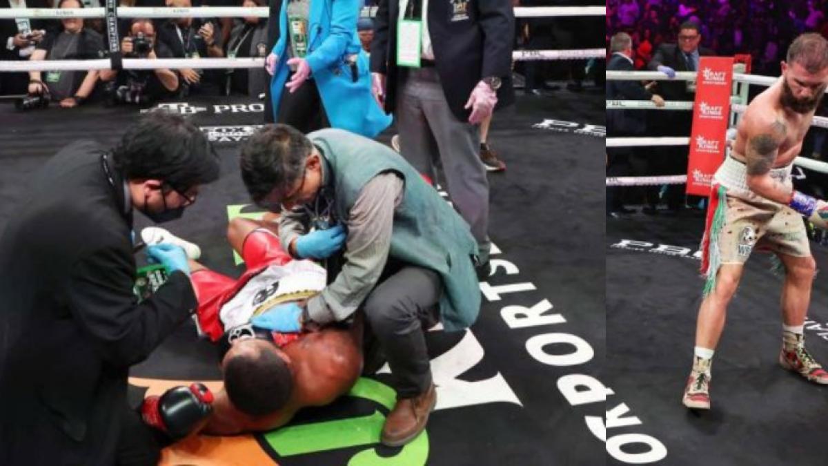 BOX | VIDEO: ¡Cuidado "Canelo"! Caleb Plant noquea brutalmente a Anthony Dirrell y lo humilla con su festejo