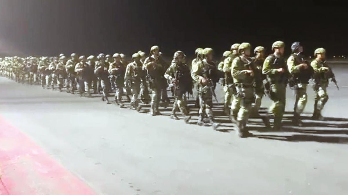 Militares llegan a Tamaulipas para labores de seguridad