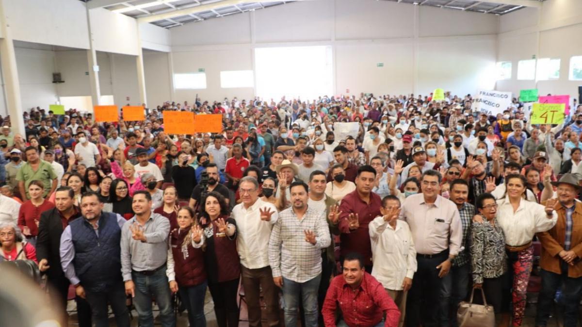 En Puebla, Morelos, San Luis Potosí, Tamaulipas y Aguascalientes realizan asambleas de apoyo a Claudia Sheinbaum