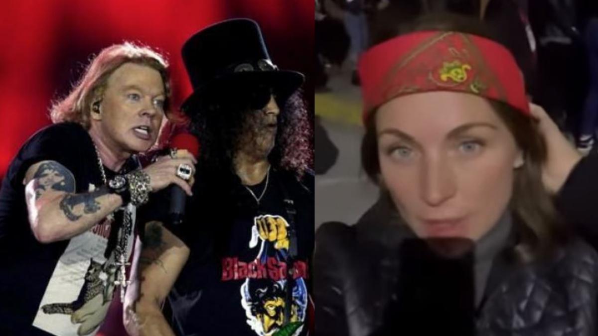 Ludwika Paleta no pudo entrar a concierto de Guns N' Roses; acusa mala organización: "Qué decepción"