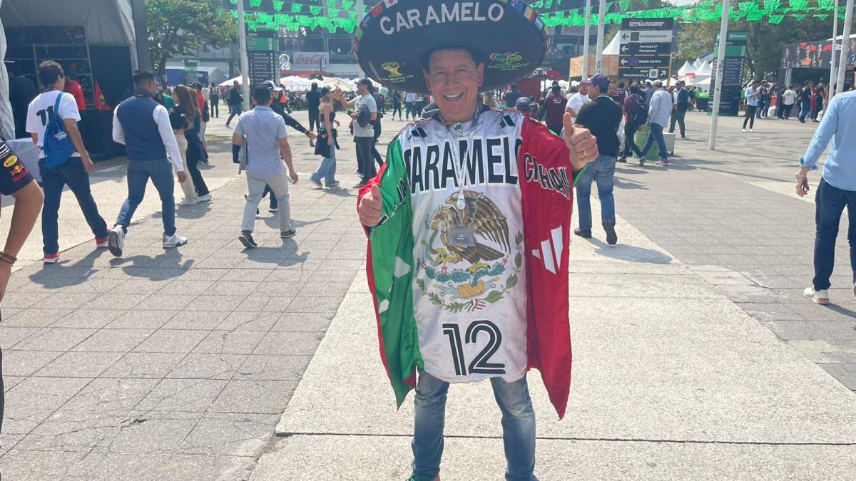 F1 | Gran Premio de México: "Caramelo", el aficionado número 1 del deporte mexicano, cuenta su travesía para ver a Checo Pérez (VIDEO)