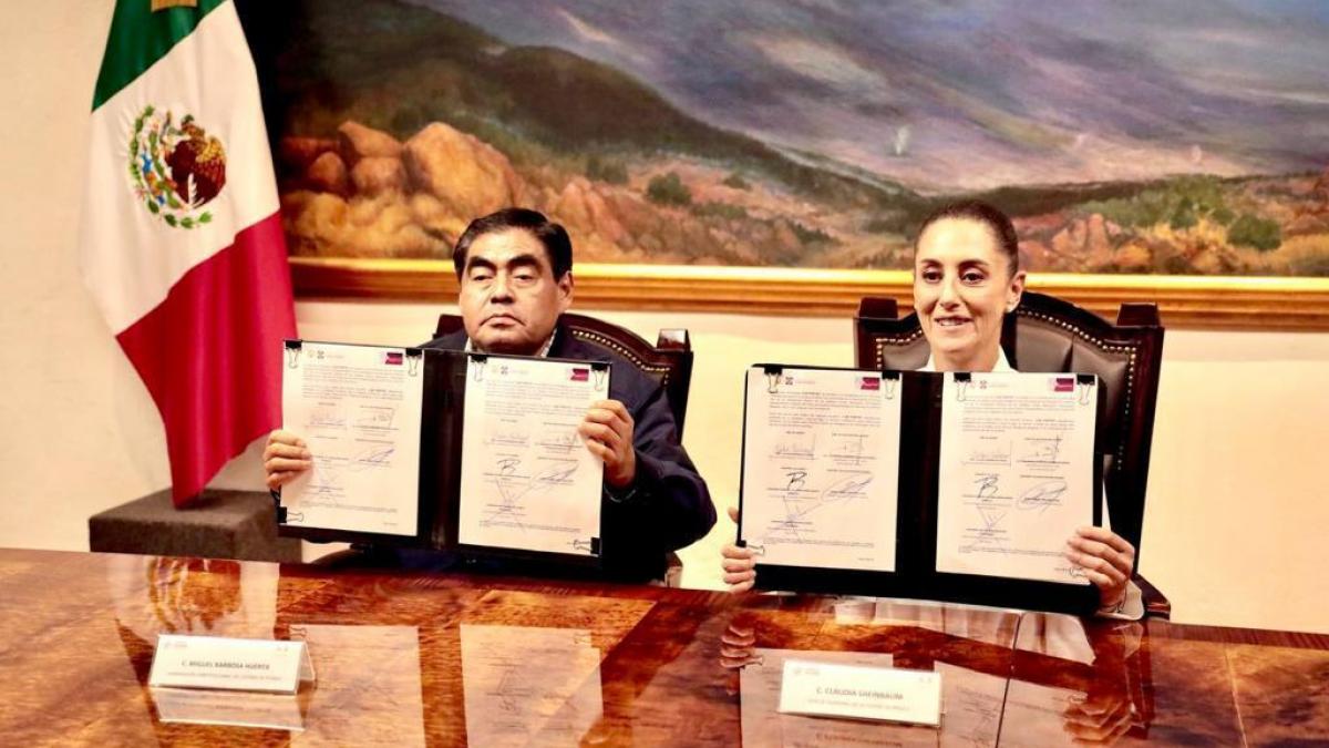 Gobierno de la CDMX y Puebla firman convenio de seguridad para combatir delitos