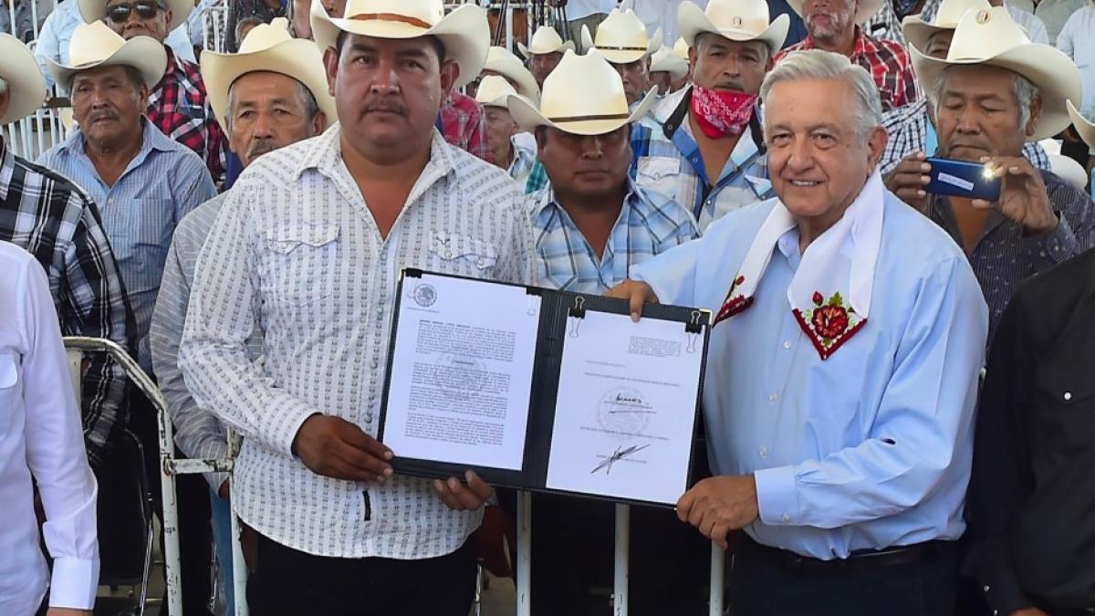 "No quiero dejar nada pendiente": AMLO tras restitución de tierras al pueblo yaqui