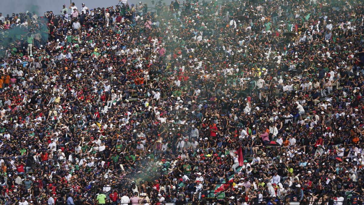 Gran Premio de México 2023: Fans mandan un mensaje de solidaridad a los afectados por el huracán Otis