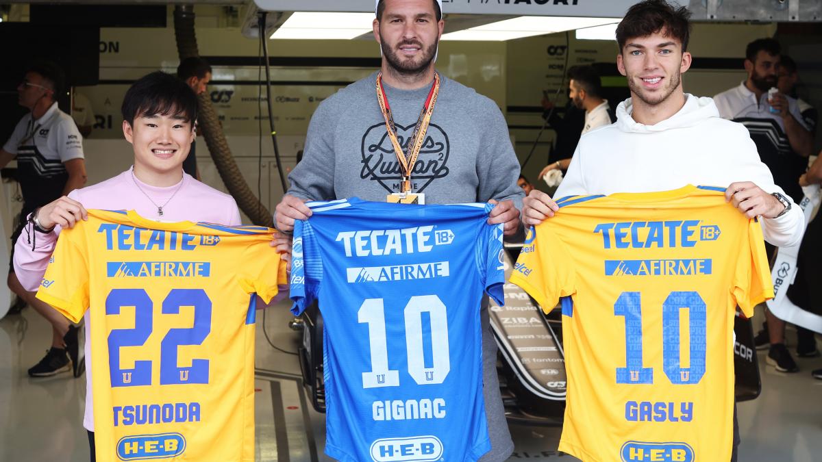 F1 | Gran Premio de México: ¡Uh lala! André-Pierre Gignac presente para la carrera y se une a una de las escuderías