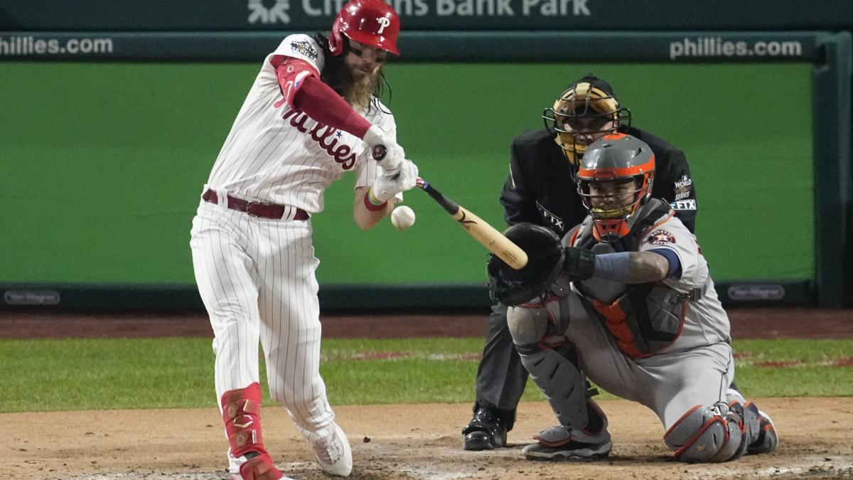 Phillies blanquea a Astros y se lleva el Juego 3 de Serie Mundial