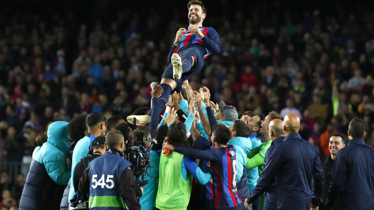 Gerard Piqué | VIDEO: ¡Adiós, LEYENDA! El defensa se despide del Barcelona con victoria y entre ovaciones