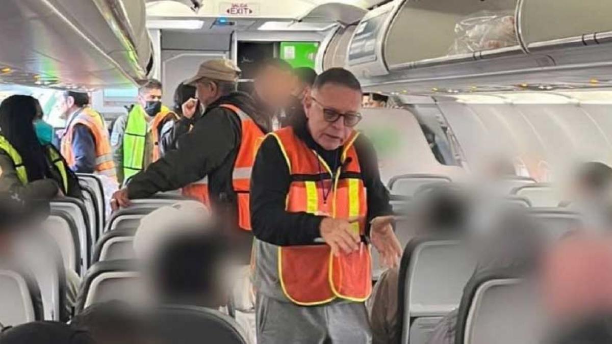 INM realiza primer vuelo de retorno voluntario de 140 personas venezolanas