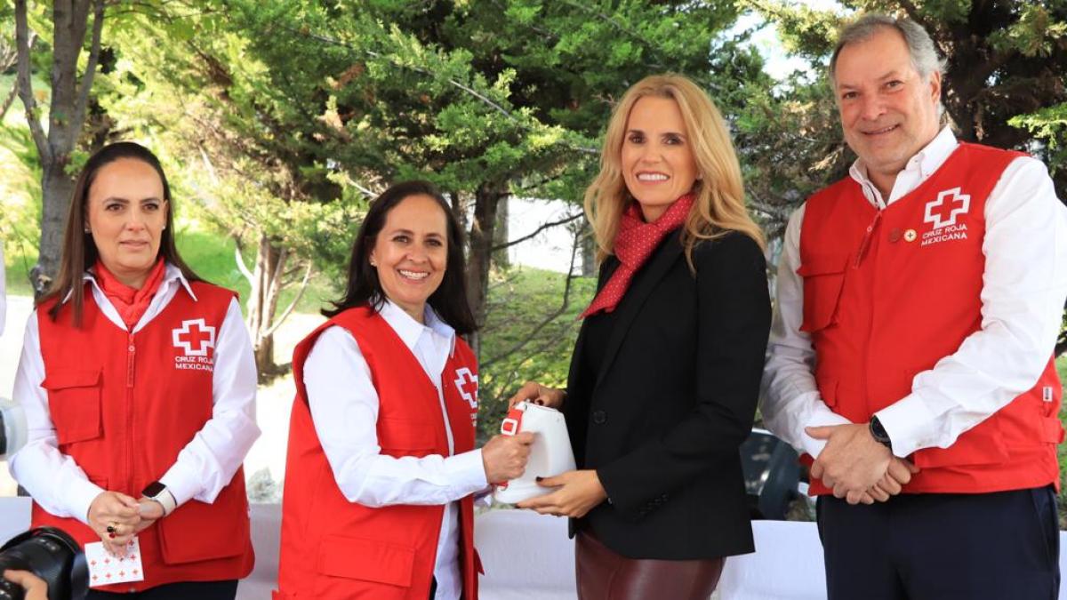 Romina Contreras Da Inicio A Colecta Nacional De Cruz Roja 2022 En Huixquilucan