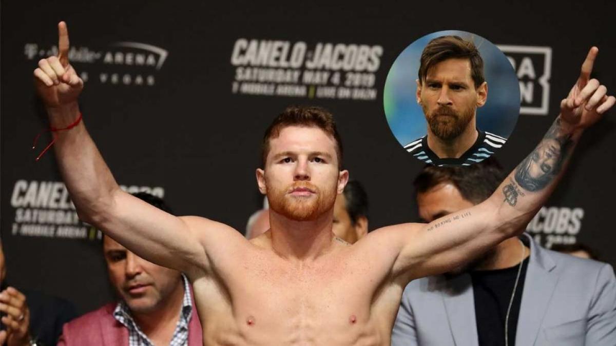 Copa del Mundo Qatar 2022: Messi patea la playera de México y "Canelo" lo amenaza; "que le pida a Dios" (VIDEO)