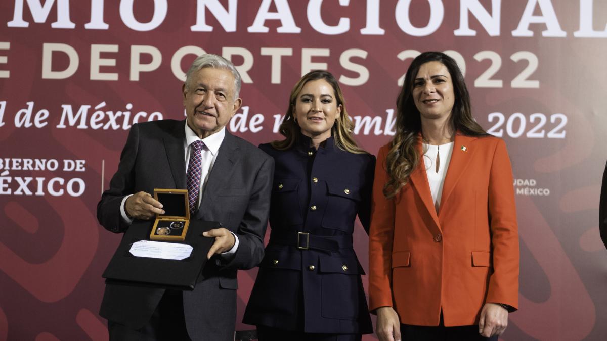 Premio Nacional de Deportes: Estos son los atletas galardonados por AMLO