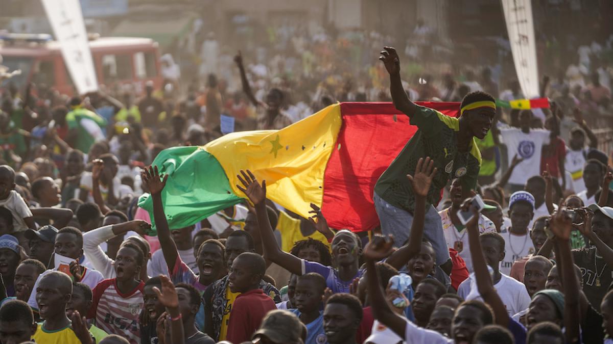 Triunfo y gran fiesta en Senegal