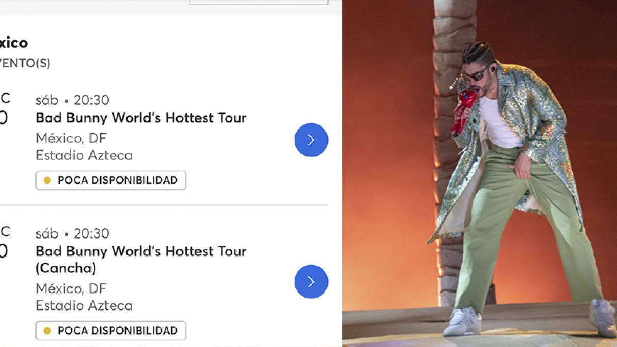 Bad Bunny: Fans denuncian que TicketMaster está vendiendo más boletos para el concierto de hoy