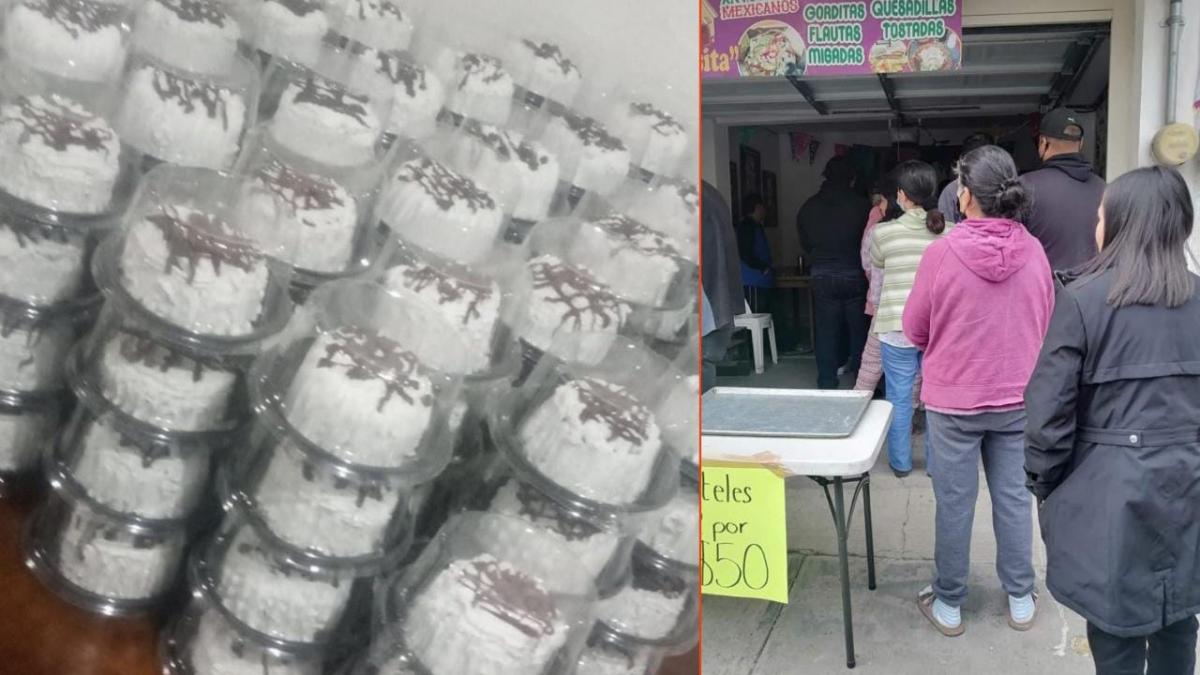 Cliente pide 2 mil pasteles y desaparece; piden ayuda en redes y se venden todos