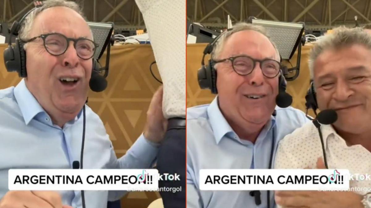 Qatar 2022: EMOTIVA reacción de locutor por victoria de Argentina se vuelve viral (VIDEO)