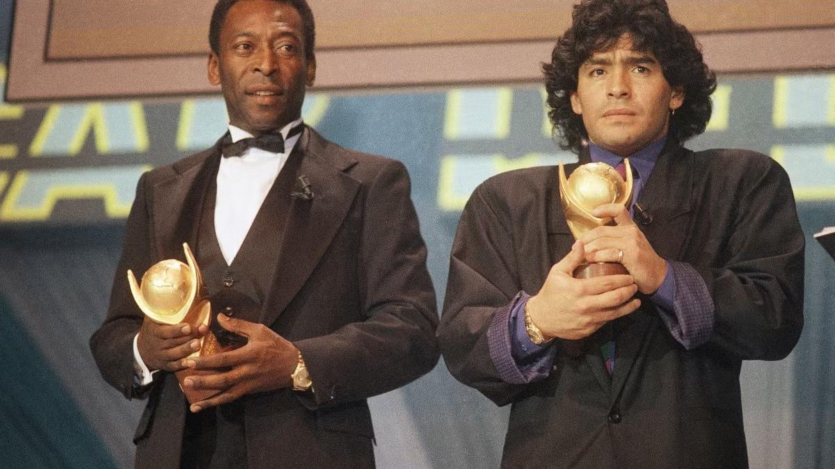 VIDEO: La vez que Diego Armando Maradona cumplió su sueño al jugar con Pelé