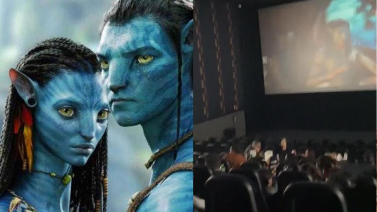 ¡No antojen! Cachan a pareja haciendo "actos indecentes" en función de Avatar 2 (VIDEO)