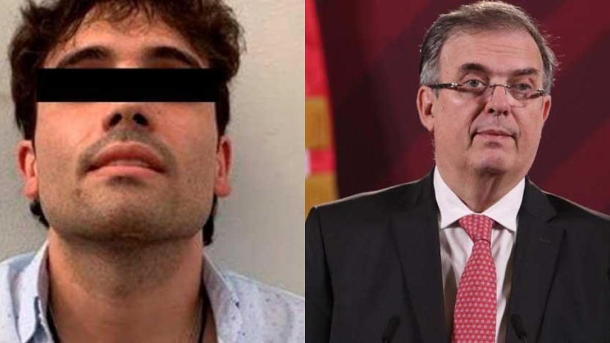 Marcelo Ebrard descarta extradición "fast track" de Ovidio "N"