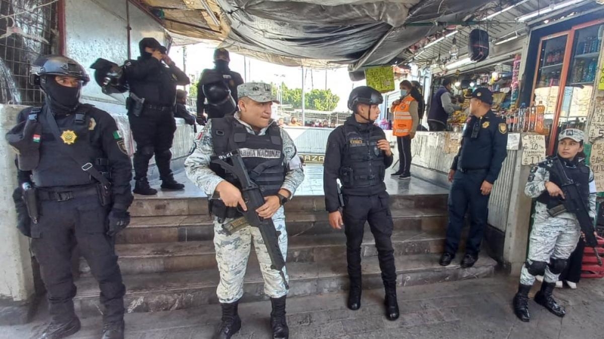 Por accidente en el Metro CDMX, Guardia Nacional aplica plan de emergencia